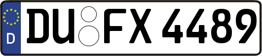DU-FX4489