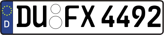 DU-FX4492