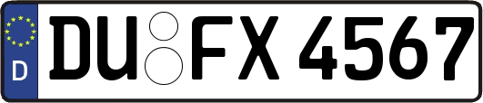 DU-FX4567