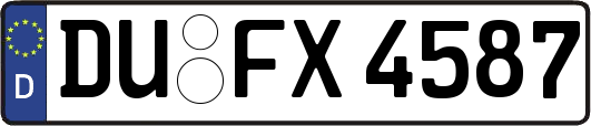 DU-FX4587
