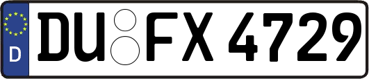 DU-FX4729