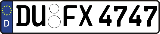 DU-FX4747