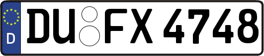 DU-FX4748