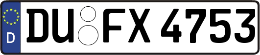 DU-FX4753