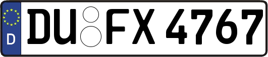 DU-FX4767