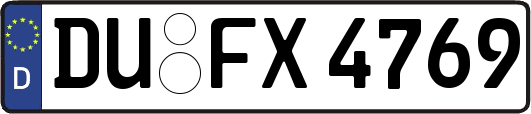 DU-FX4769
