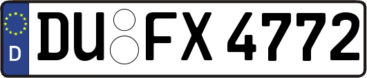 DU-FX4772