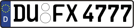 DU-FX4777