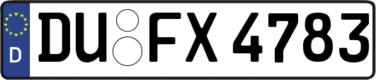 DU-FX4783