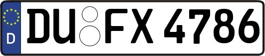 DU-FX4786