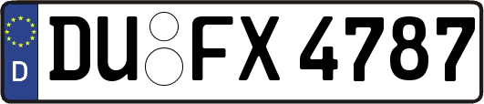 DU-FX4787