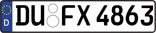 DU-FX4863