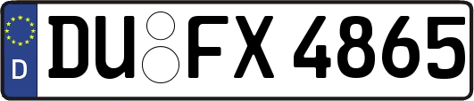 DU-FX4865