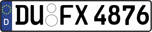 DU-FX4876