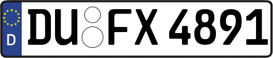 DU-FX4891