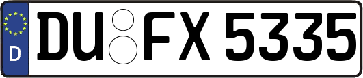 DU-FX5335