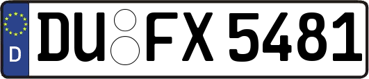 DU-FX5481