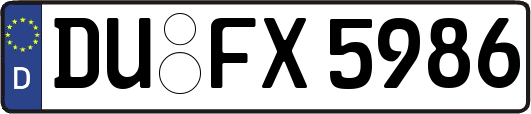 DU-FX5986