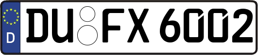 DU-FX6002