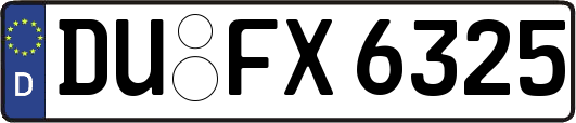 DU-FX6325