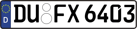 DU-FX6403