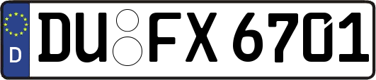 DU-FX6701