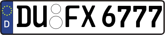 DU-FX6777