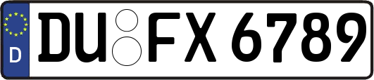 DU-FX6789