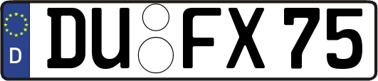 DU-FX75