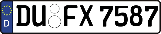 DU-FX7587