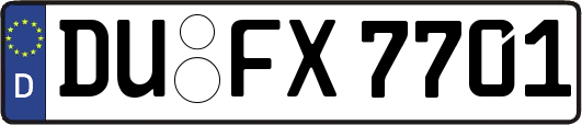 DU-FX7701