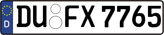 DU-FX7765