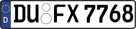DU-FX7768
