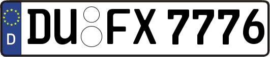 DU-FX7776