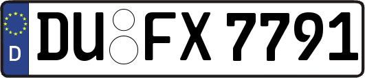 DU-FX7791