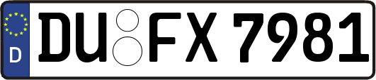 DU-FX7981