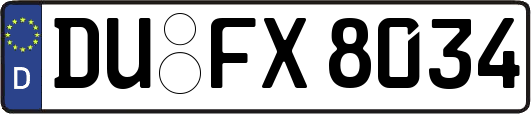 DU-FX8034