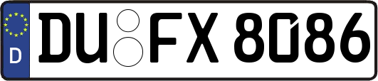 DU-FX8086