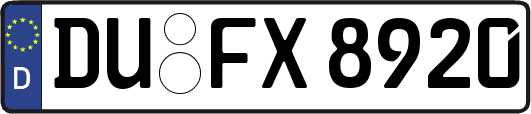 DU-FX8920