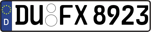 DU-FX8923