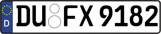 DU-FX9182