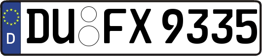 DU-FX9335