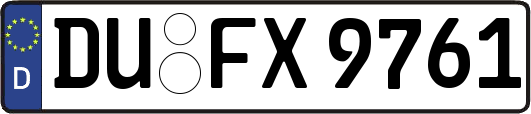DU-FX9761