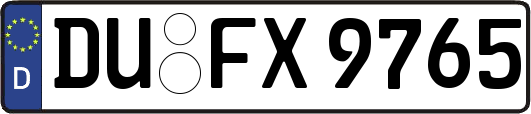 DU-FX9765