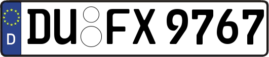 DU-FX9767