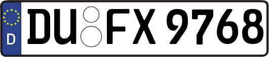 DU-FX9768