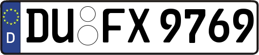 DU-FX9769