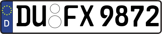 DU-FX9872