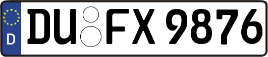 DU-FX9876