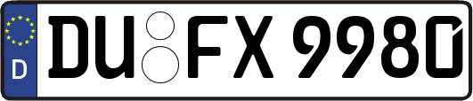 DU-FX9980